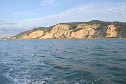 小豆島の灘山採石場